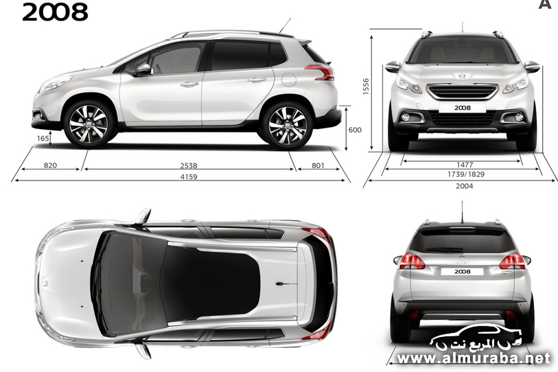 بيجو كروس اوفر 2014 نوع "2008" تنشر صور ومواصفات لسيارتها الجديدة Peugeot 2008 14